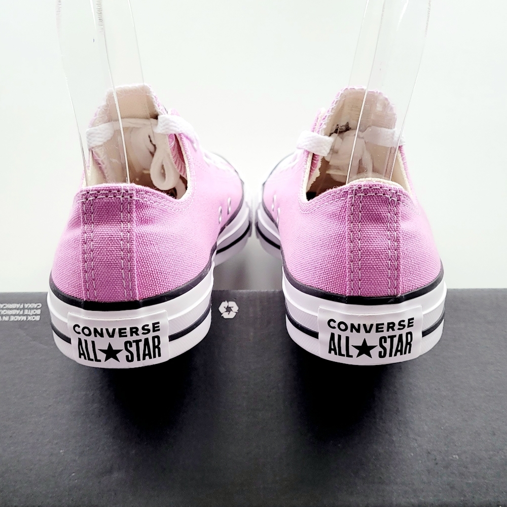 Converse CTAS OX Peony Pink White Black Youth 3 - Picture 4 of 6